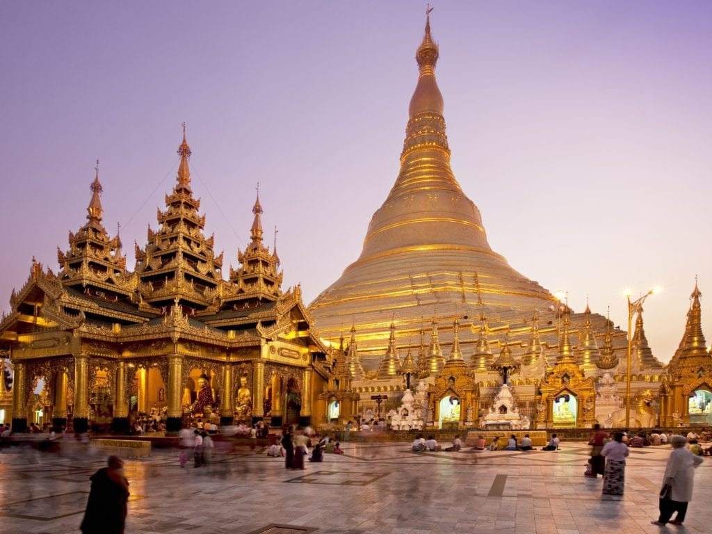 shwedagon pagoda myanmar