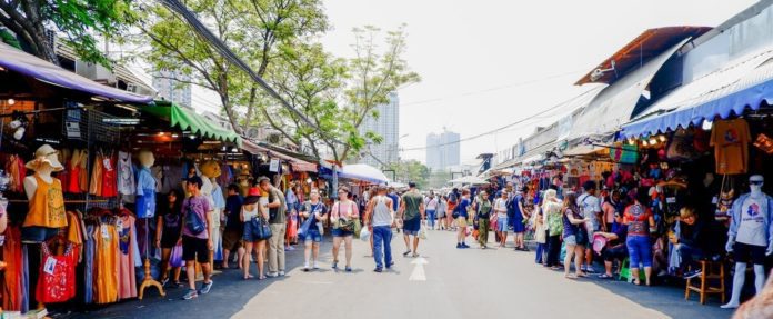 Chatuchak Weekend Market Bangkok Thailand