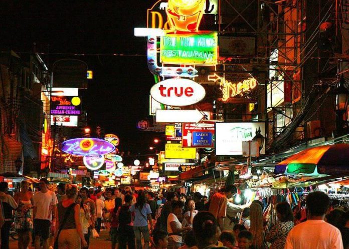 Khao San Road Night Market Bangkok