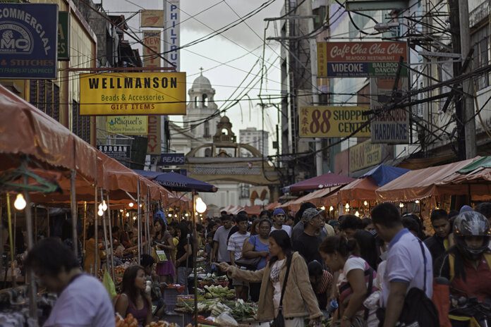 Chinatown in Manila 
