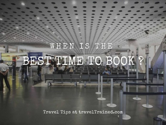 best time to book flight tickets