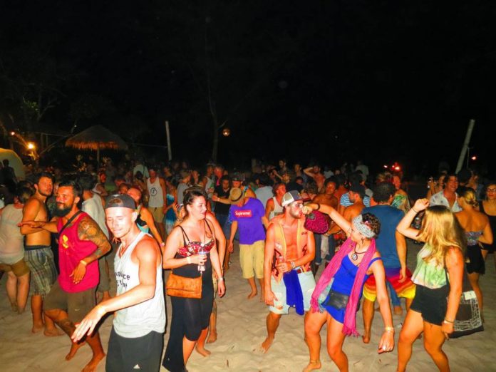koh rong full moon party