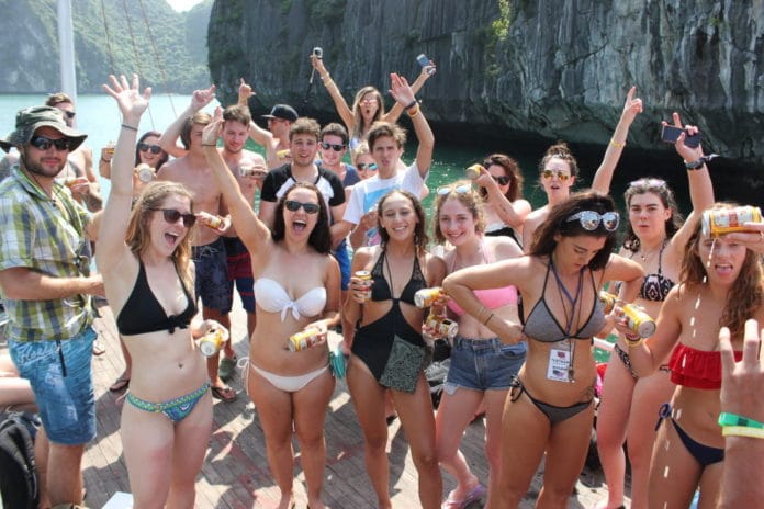 castaway island party