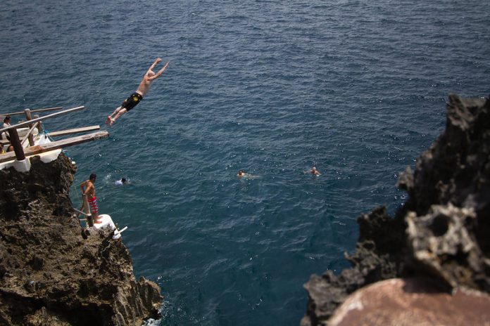 Ariel’s Point cliff jump boracay