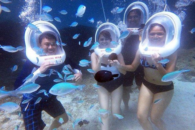 helmet diving in boracay