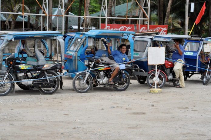 boracay tricycle drivers