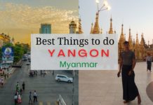best things to do in yangon, myanmar