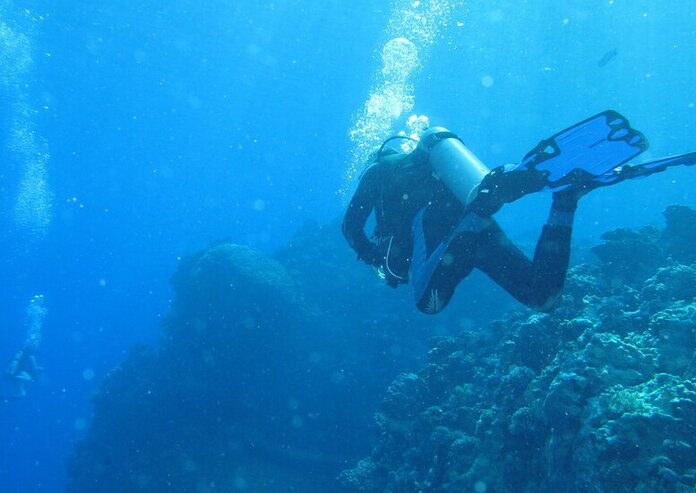 scuba diving samal island