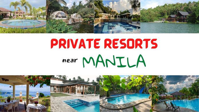 best private resorts near manila