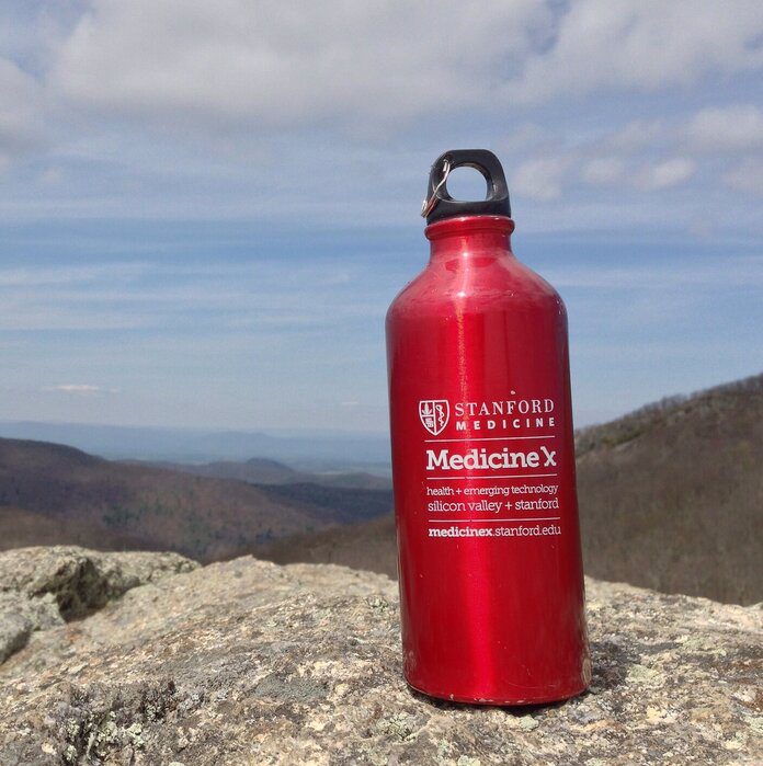hiking water bottle