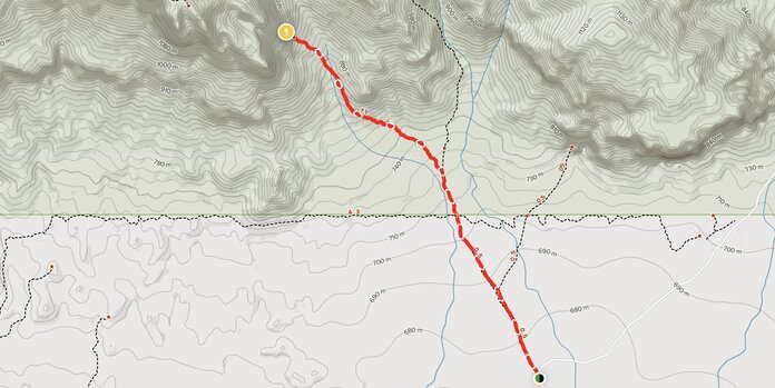 the wave cave trail map