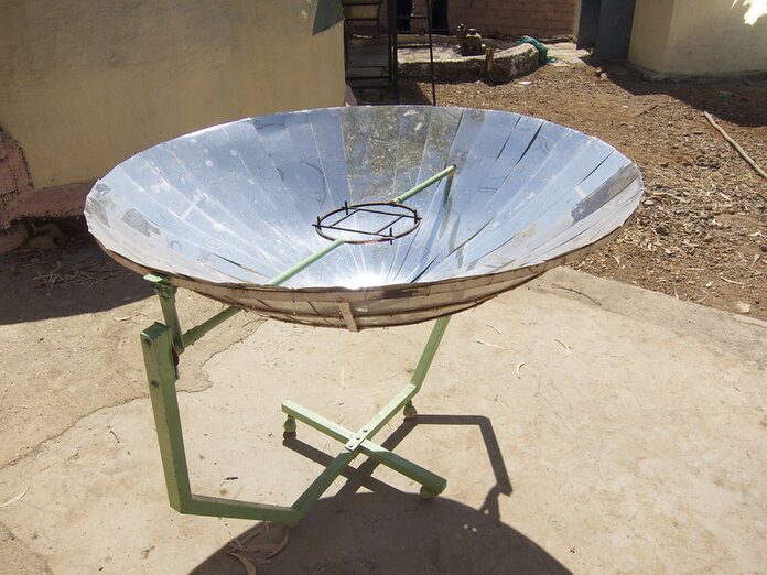 solar cooker for camping