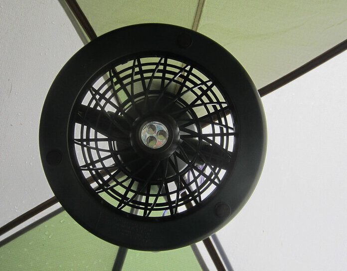 fan for tent