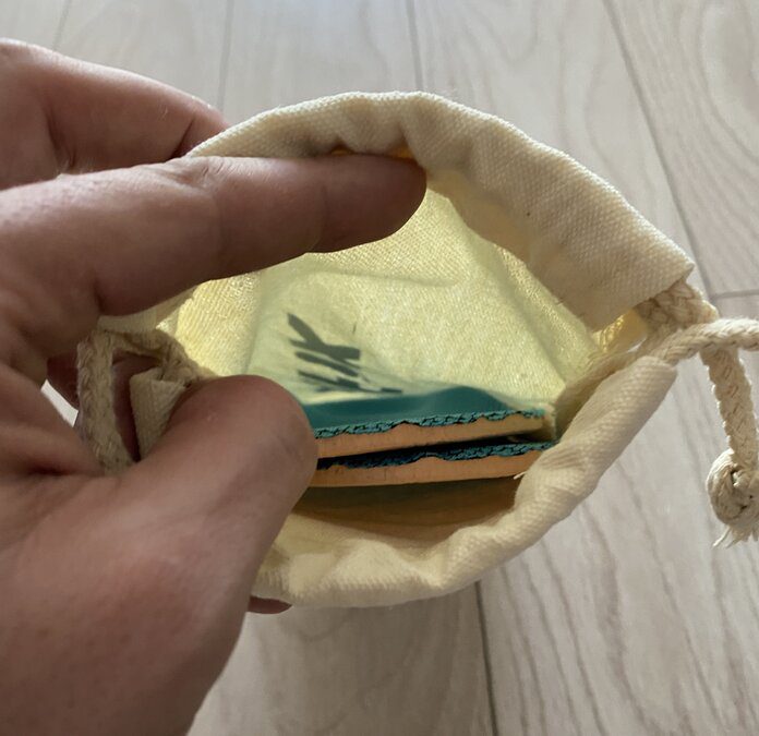Cushifix insoles inside the original bag