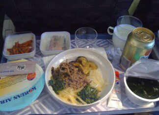 Can You Bring Food on a Plane? (According to TSA) snack and meal on a plane