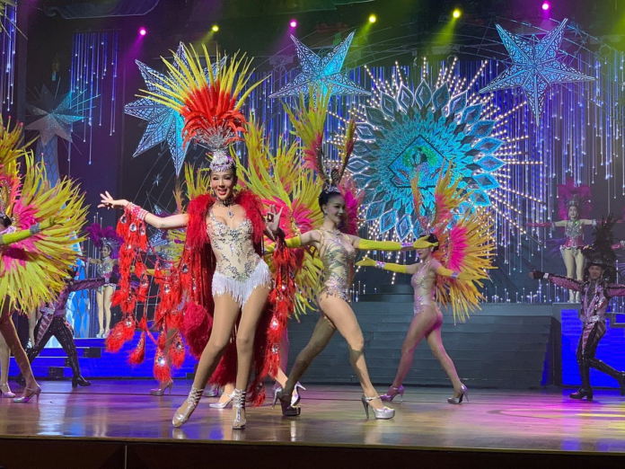 Performance at the Tiffany's show - credit photo to Rizon Ahmed