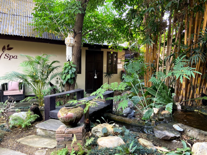 Ancient house of the Cheeva spa and well