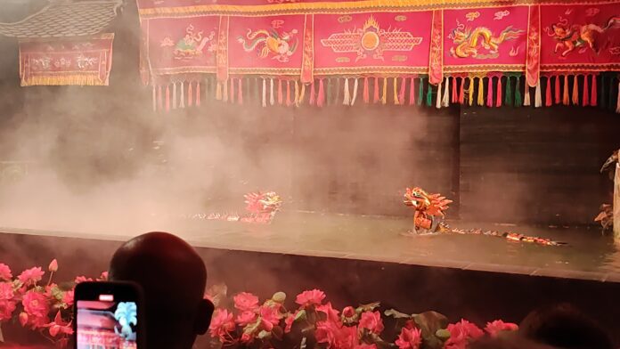 Hanoi Puppet Show Dragon Dance