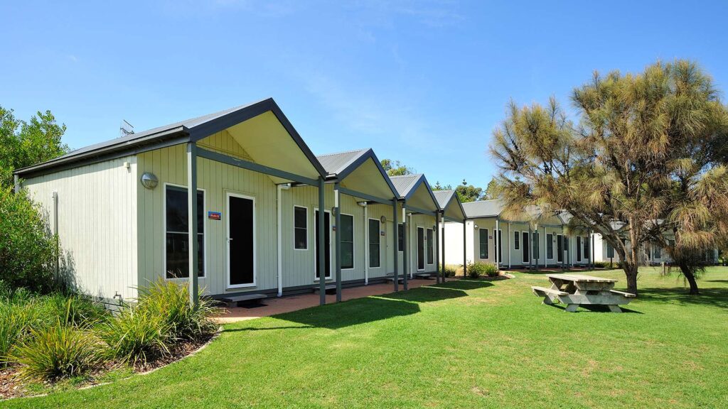 Cabins at NRMA Port Campbell Holiday Park